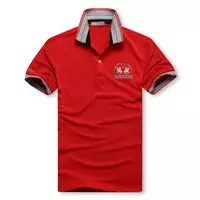 t-shirt hommes polo ralph lauren sport cotton 2013 high collar 1a martina red